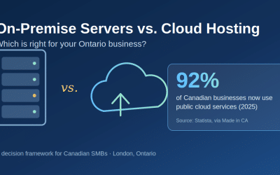 IT support and service IT Support & Service CA 1 On-Premise Servers vs. Cloud Hosting: Which Is Right for Your Ontario Business?