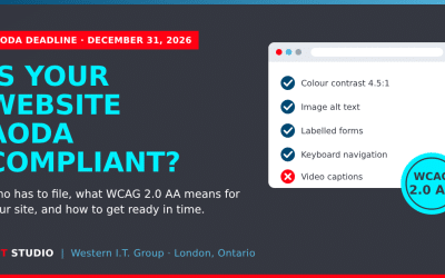 Managed IT Services Canada Home – CA 1 AODA Compliance for Websites: What Ontario Businesses Need to Do Before December 31, 2026